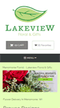 Mobile Screenshot of lakeviewfloral.com